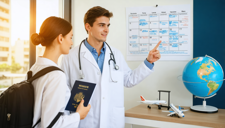 découvrez le meilleur moment pour vous faire vacciner avant un voyage afin de partir sereinement et protégés contre les maladies.