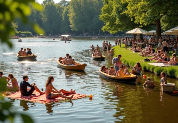 Profiter de l'été à Berlin : découvrez les lacs scintillants et les terrasses animées