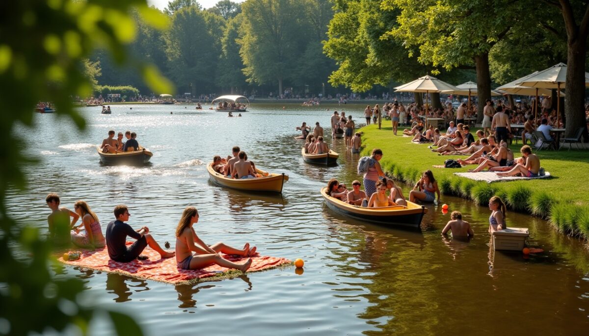 Profiter de l'été à Berlin : découvrez les lacs scintillants et les terrasses animées