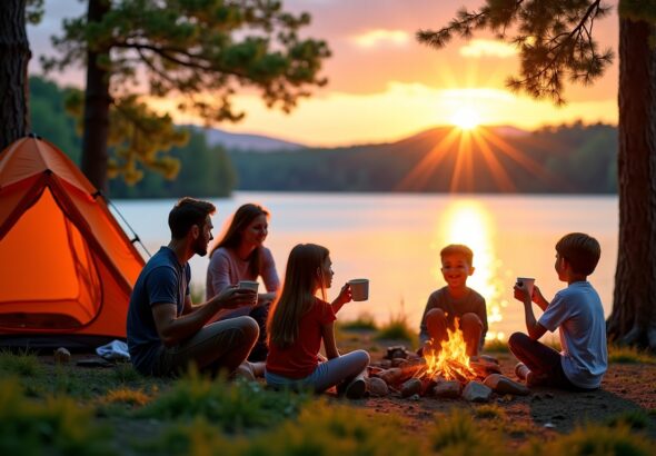 Les atouts d'un séjour en camping au bord du lac pour des vacances inoubliables