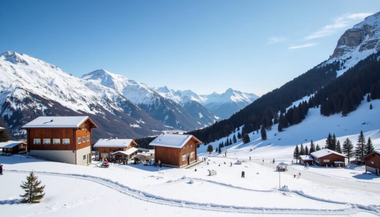 Découvrez la tranquillité authentique des Contamines-Montjoie, une charmante station de ski paisible