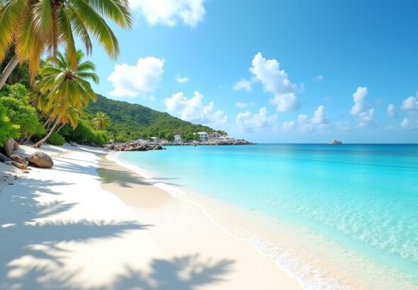 Découvrez l'emplacement paradisiaque de l'île de Saint-Barthélemy