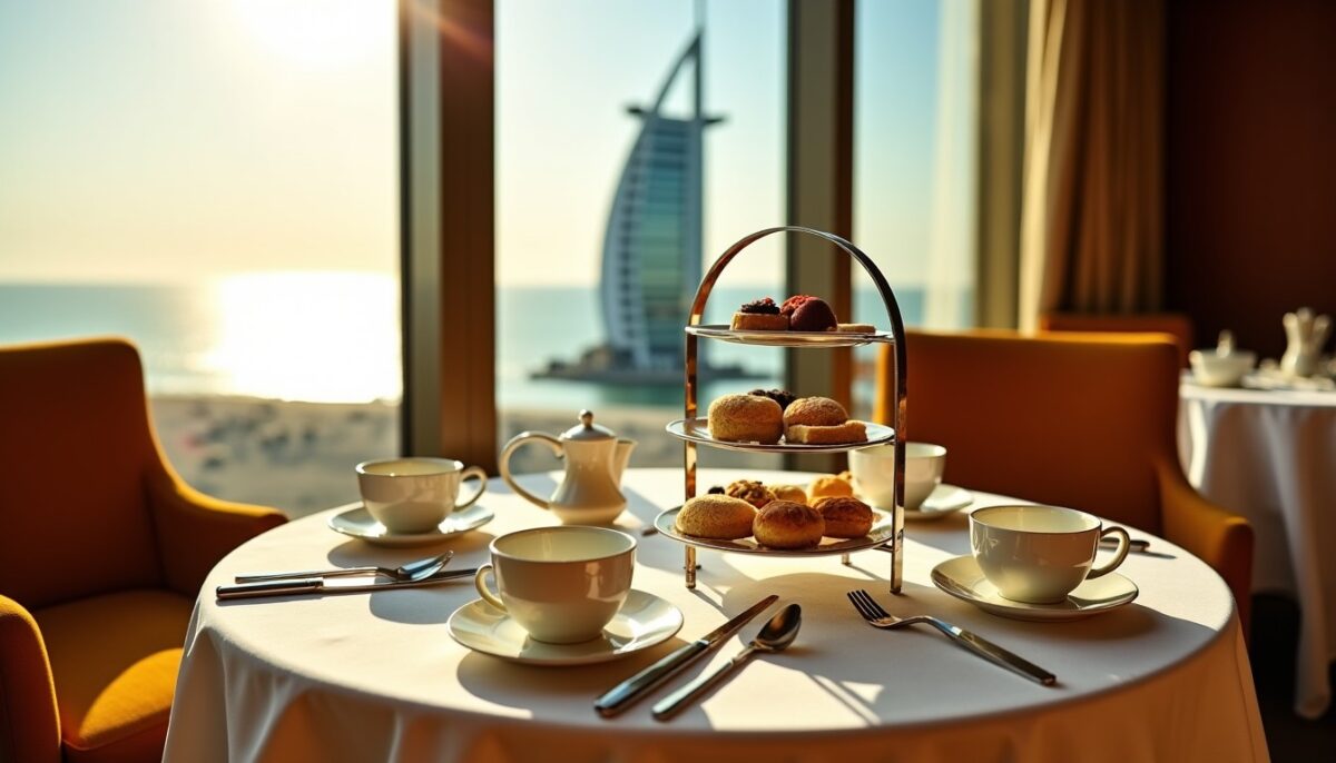 Pause gourmande et élégance : vivez un afternoon tea d'exception au Burj Al Arab à Dubaï