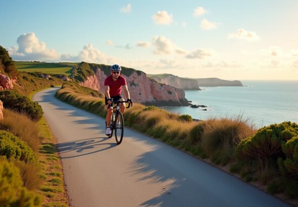 Parcours à vélo accessibles le long de la magnifique Côte de Granit Rose bretonne