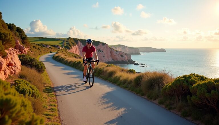 Parcours à vélo accessibles le long de la magnifique Côte de Granit Rose bretonne