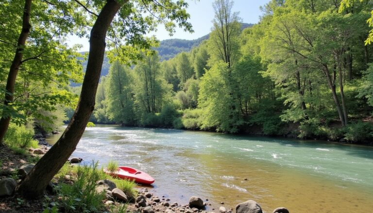 Découvrez l'Ardèche autrement : choisissez un camping idyllique au bord de la rivière !