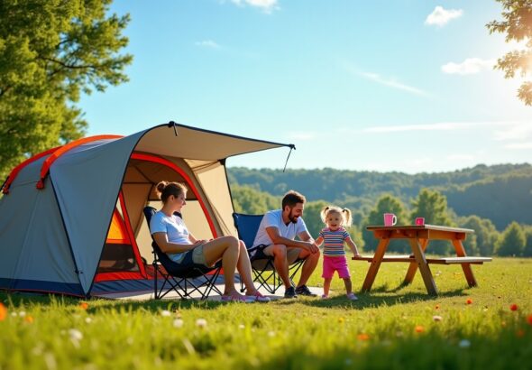Les Pays de la Loire : la destination idéale pour un séjour inoubliable en camping