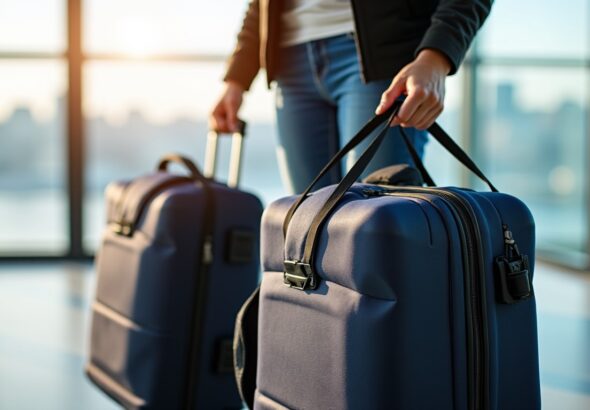 Astuce pratique : voyagez léger en combinant valise cabine et sac à dos sans frais supplémentaires