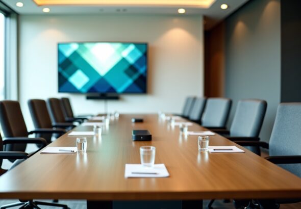 Salle de réunion en hôtel : un atout stratégique incontournable pour les entreprises !
