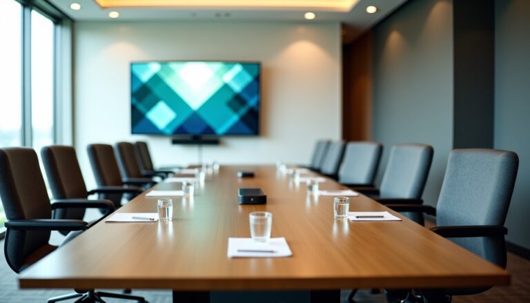 Salle de réunion en hôtel : un atout stratégique incontournable pour les entreprises !