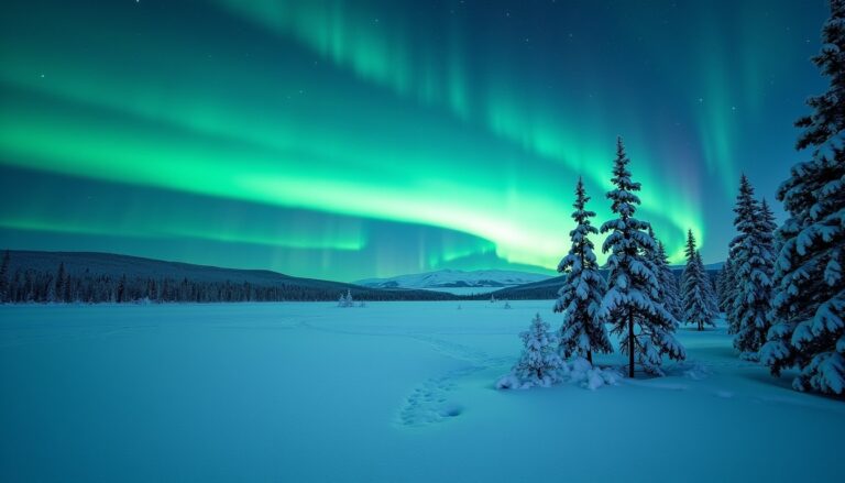 Voyage en Laponie : entre paysages enneigés et danses des aurores boréales