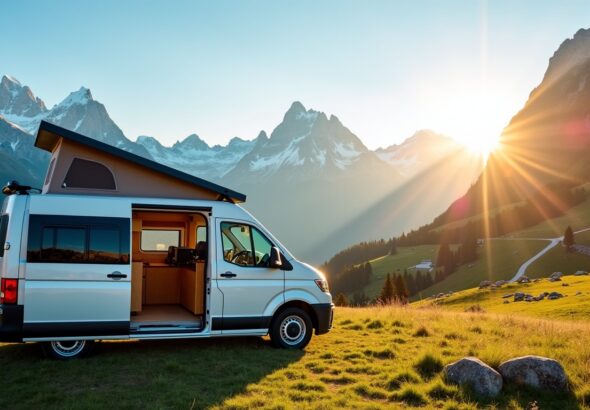 Tour d'aventure en camping-car à travers la Suisse